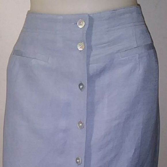 Emma James by Liz Claiborne Dresses & Skirts - LIZ CLAIBORNE EMMA JAMES LONG SKIRT FRENCH BLUE 10